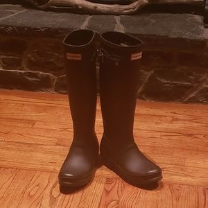 Hunter Boots Matt Finish Size 7